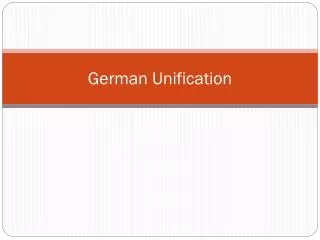 German Unification