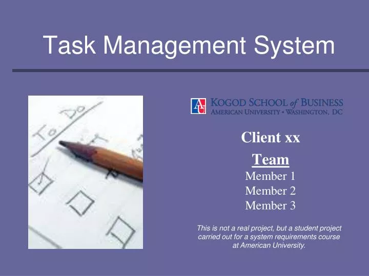 task management system