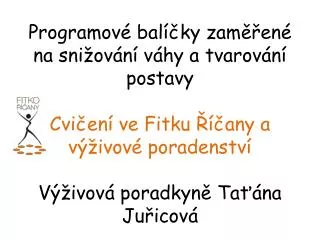 Chci zhubnout!!
