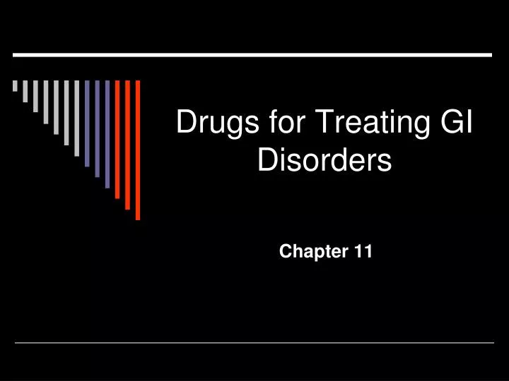 drugs for treating gi disorders