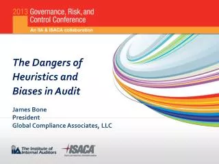 The Dangers of Heuristics and Biases in Audit
