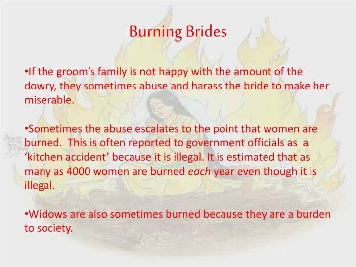 burning brides