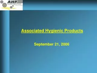 Associated Hygienic Products