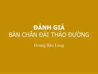 nh gi b n ch n i th o ng