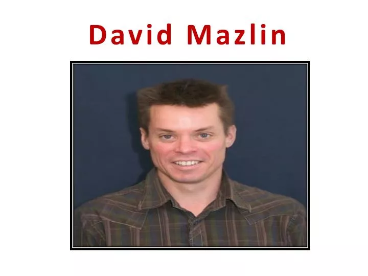 david mazlin