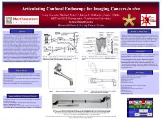 Articulating Confocal Endoscope for Imaging Cancers in vivo