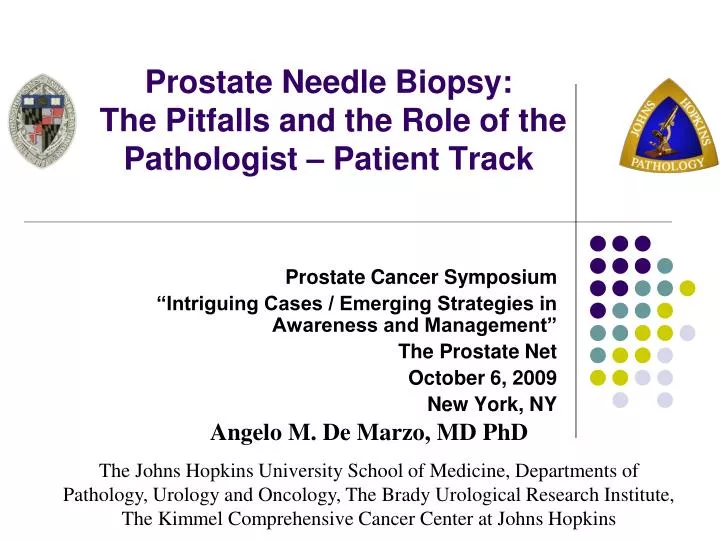 prostate needle biopsy the pitfalls and the role of the pathologist patient track