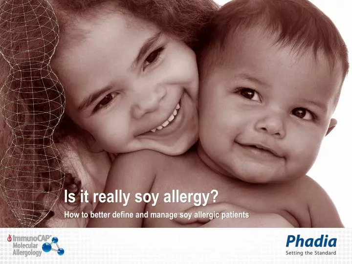 is it really soy allergy