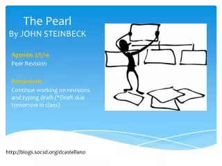 The Pearl By JOHN STEINBECK