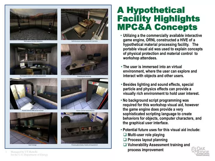 a hypothetical facility highlights mpc a concepts