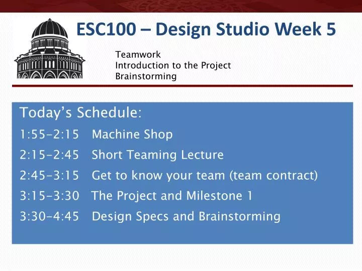 esc100 design studio week 5