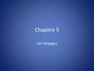 chapitre 5