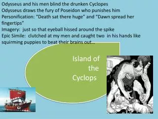 Island of 				the 		 	Cyclops