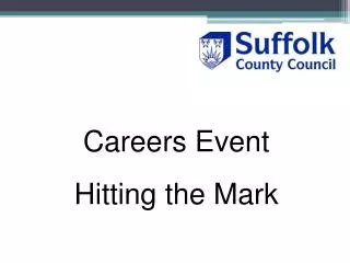 Careers Event Hitting the Mark