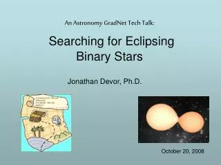 An Astronomy GradNet Tech Talk: Searching for Eclipsing Binary Stars