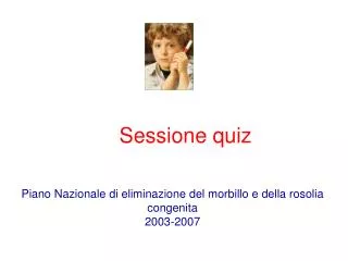 sessione quiz