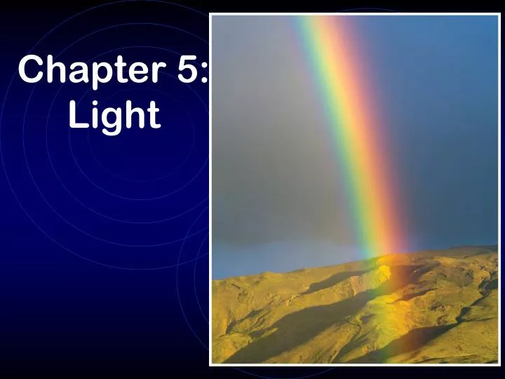 chapter 5 light