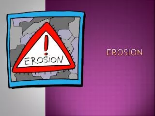 erosion
