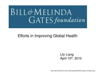 Efforts in Improving Global Health