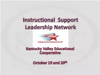 Instructional Support Leadership Network
