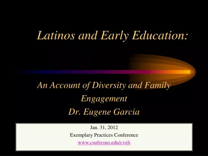 latinos and early education