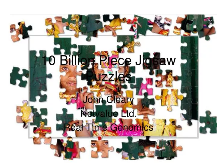 10 billion piece jigsaw puzzles