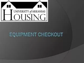 Equipment Checkout