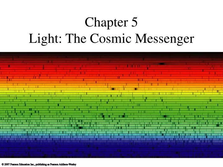 chapter 5 light the cosmic messenger