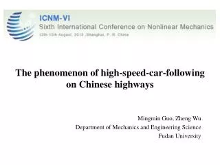 The phenomenon of high-speed-car-following on Chinese highways