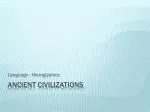 Ancient Civilizations - slide 1