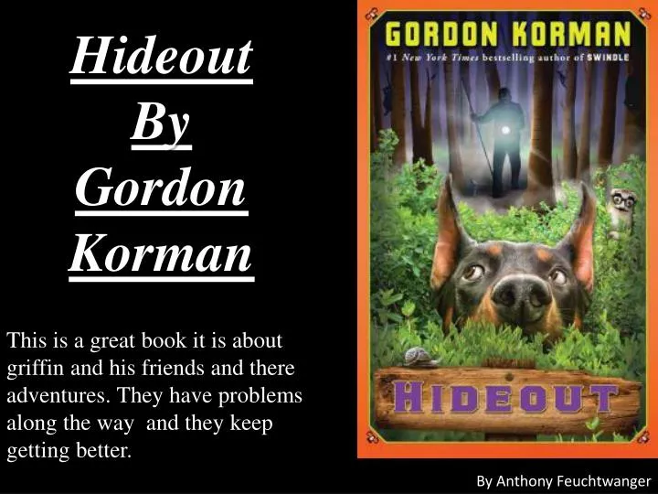 hideout by gordon korman