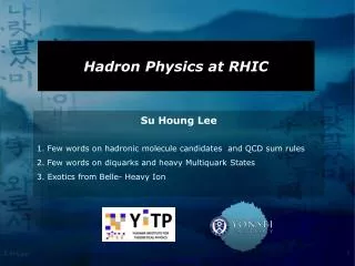 Hadron Physics at RHIC