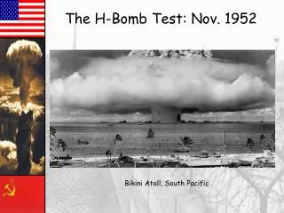 The H-Bomb Test: Nov. 1952