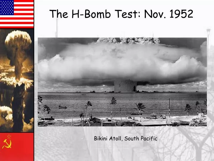 the h bomb test nov 1952