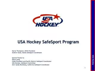 USA Hockey SafeSport Program