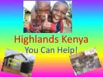 Highlands Kenya - slide 1