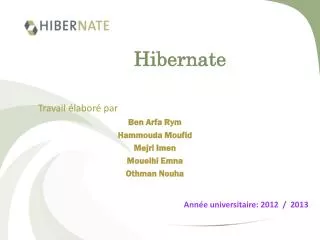 hibernate