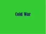 Cold War - slide 1