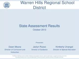 Warren Hills Regional School District