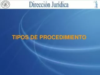 tipos de procedimiento
