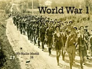 world war 1
