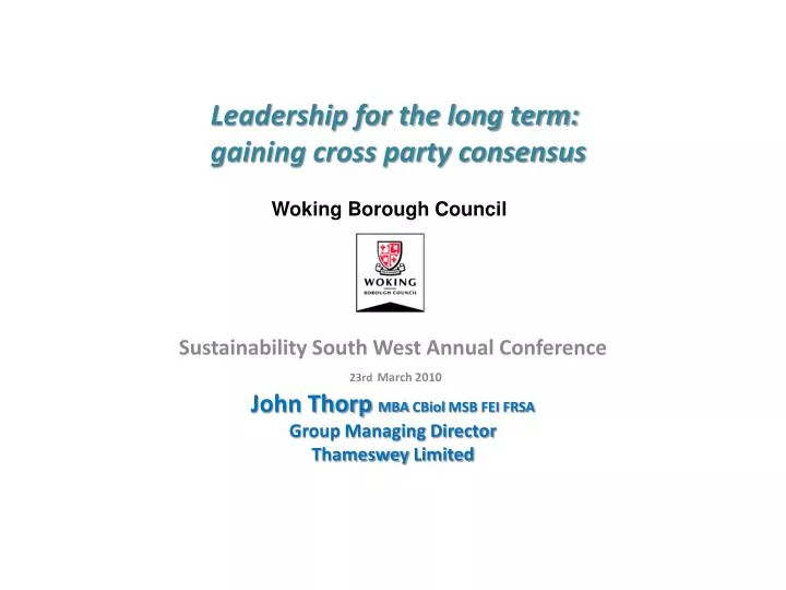 woking borough council