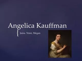 Angelica Kauffman