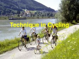 Technique in Cycling