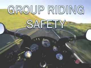 Group Riding Safety