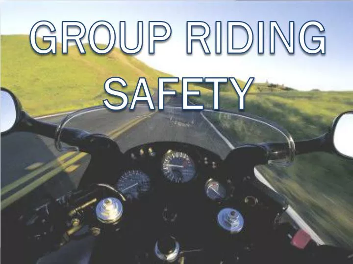 group riding safety