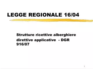 legge regionale 16 04