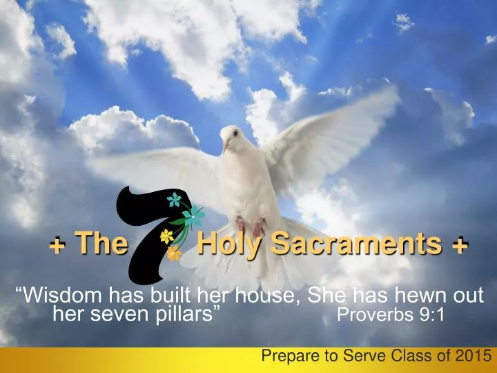 the holy sacraments