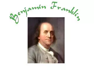Birthplace and home of young Ben Franklin