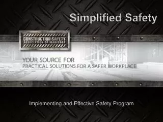 Simplified Safety